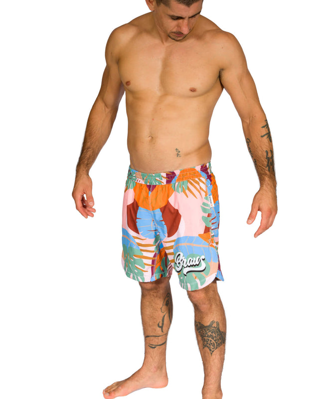 Braus Fight No Gi Grappling Shorts Tropical