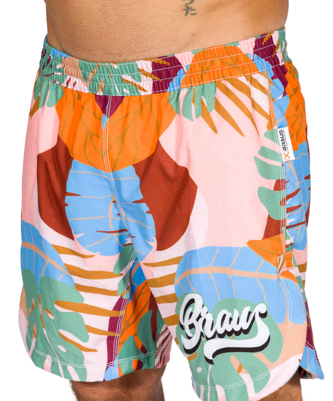 Braus Fight No Gi Grappling Shorts Tropical