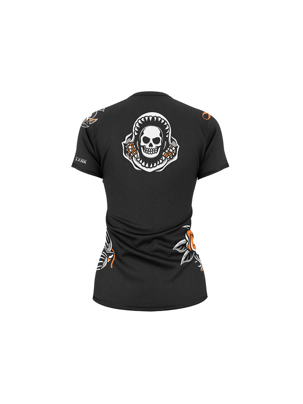 Shark Tank Women's No Gi Rash Guard Short Sleeve