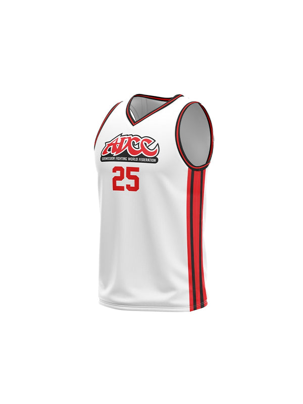 ADCC Basketball Jersey White