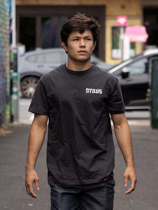 Chill and Jiu T-Shirt Charcoal