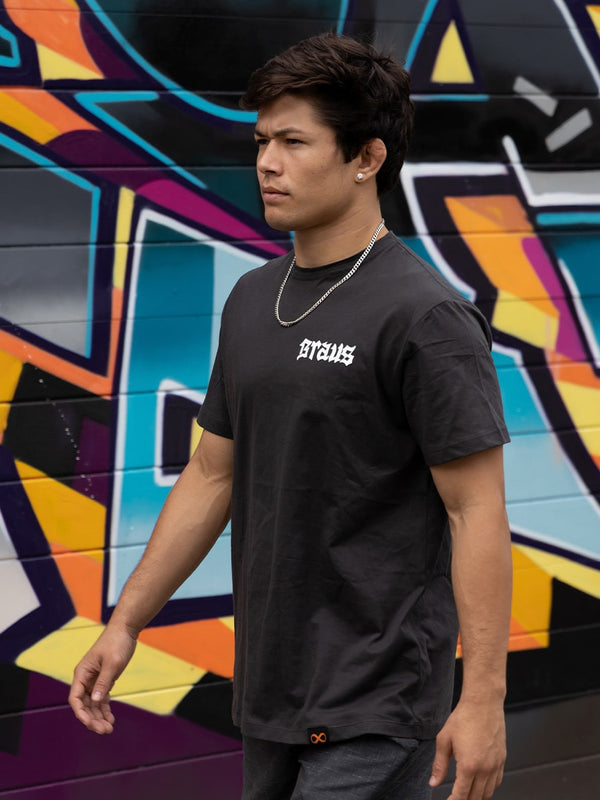 Chill and Jiu T-Shirt Charcoal