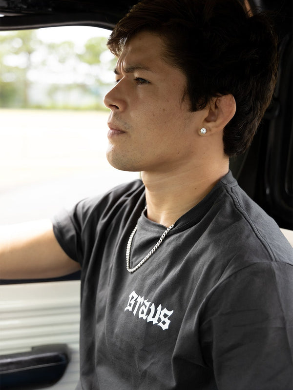 Chill and Jiu T-Shirt Charcoal