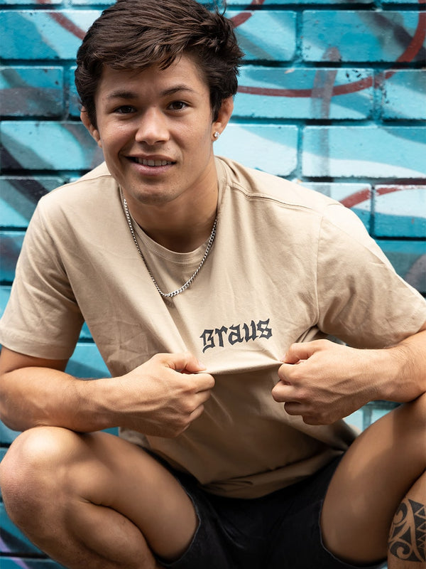 Chill and Jiu T-Shirt Khaki