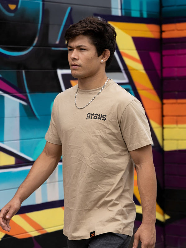 Chill and Jiu T-Shirt Khaki