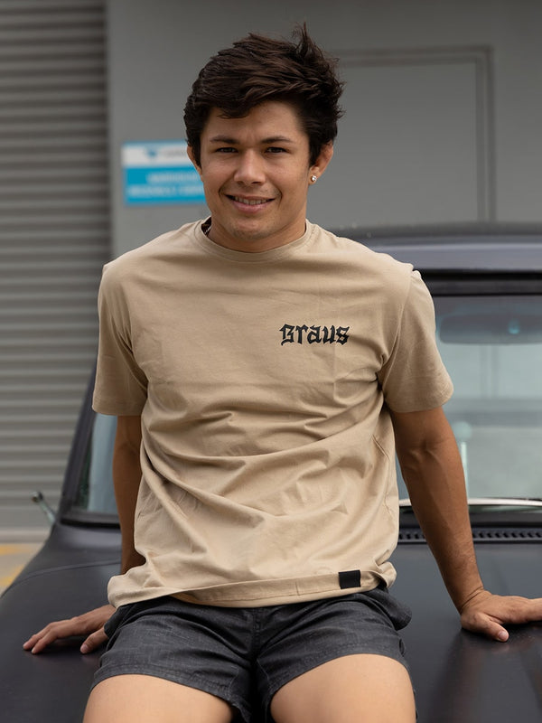 Chill and Jiu T-Shirt Khaki