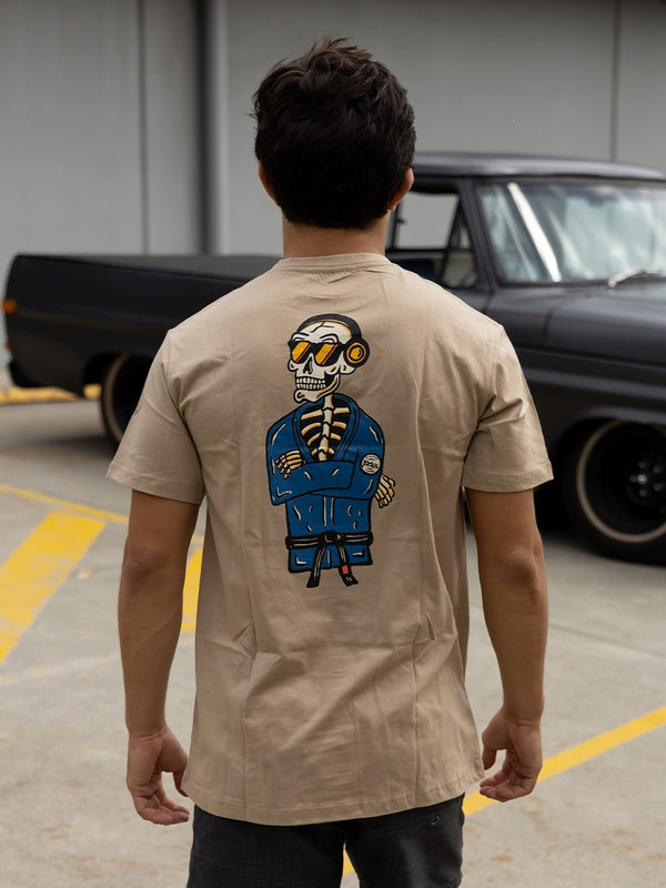 Chill and Jiu T-Shirt Khaki