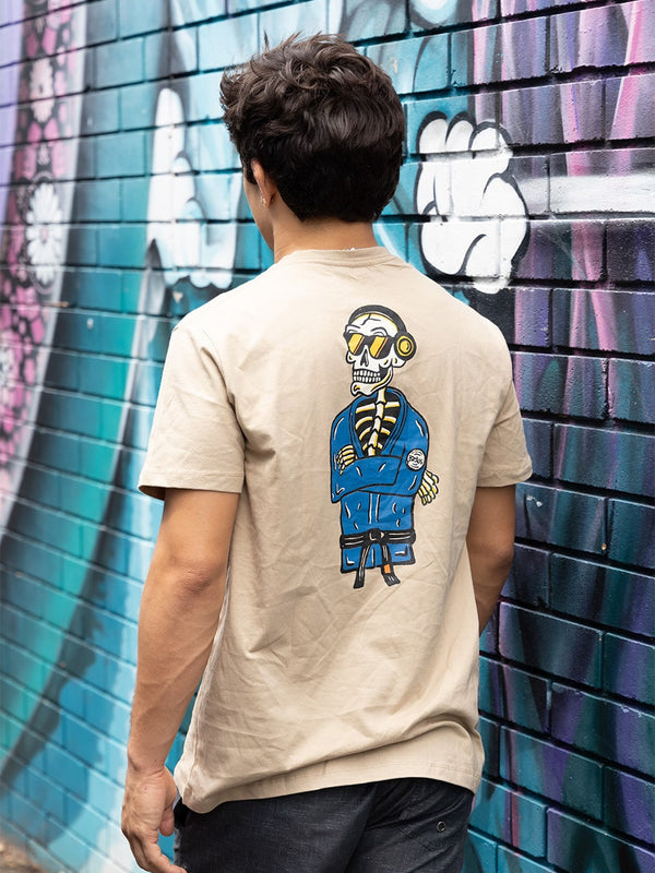 Chill and Jiu T-Shirt Khaki