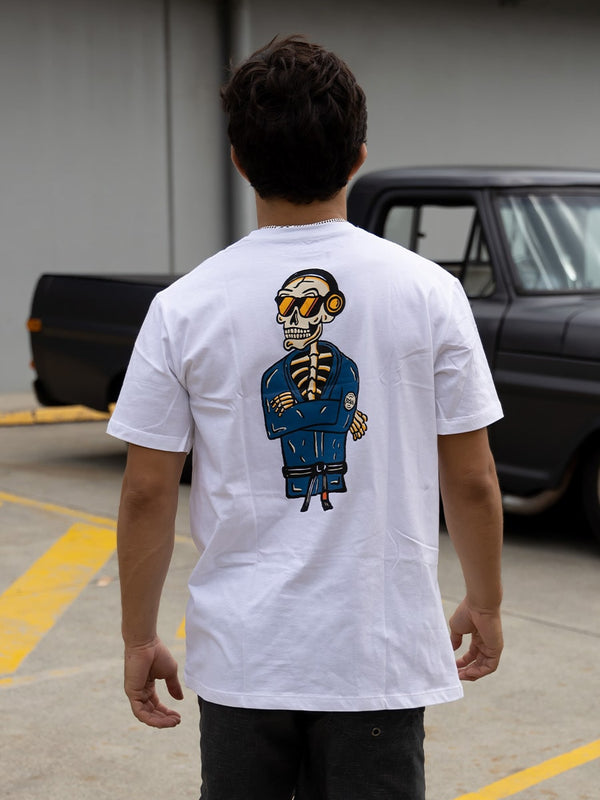 Chill and Jiu T-Shirt White