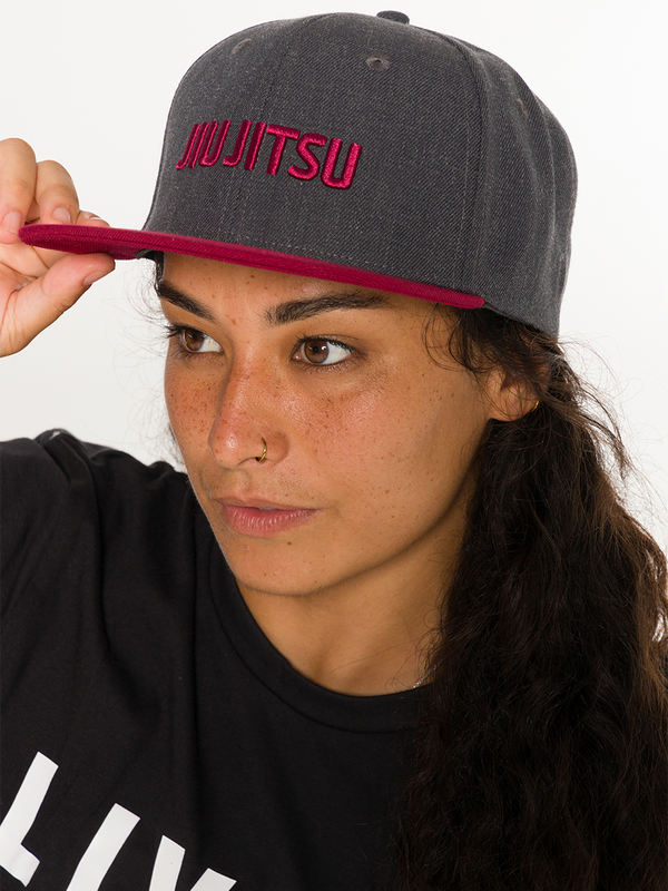 Classic Jiu Jitsu  Snapback Hat Grey