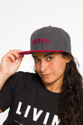 Classic Jiu Jitsu  Snapback Hat Grey