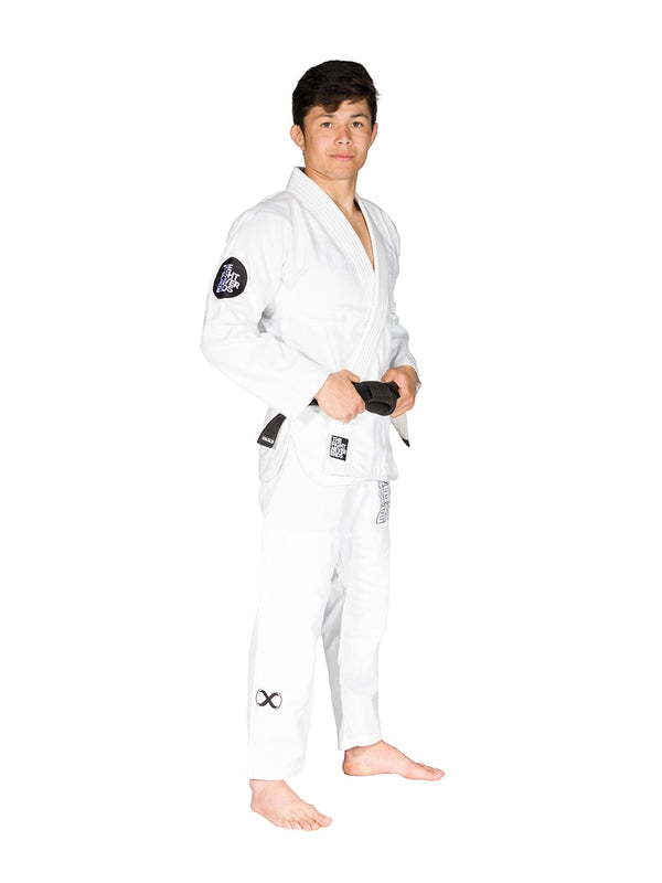 The Fight Never Ends BJJ Gi