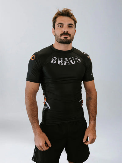Shark Tank No Gi Rash Guard Short Sleeve