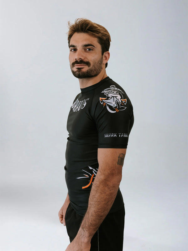 Shark Tank No Gi Rash Guard Short Sleeve