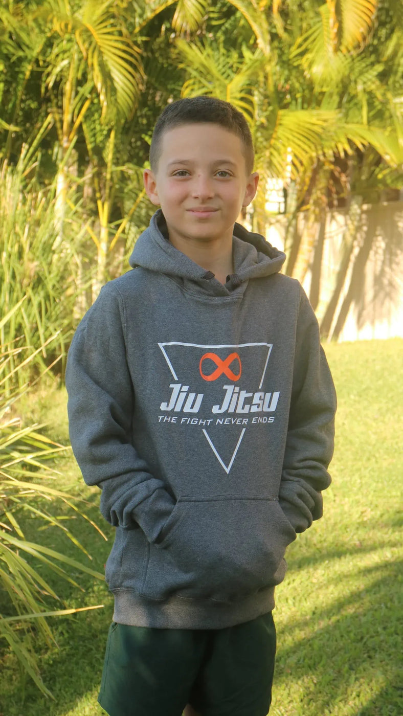 Triangle Jiu Jitsu Kids Hoodie