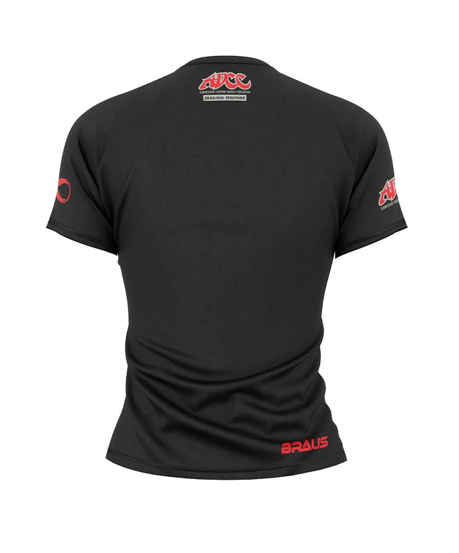 ADCC 25 Years Kids No Gi Rash Guard Short Sleeve Black