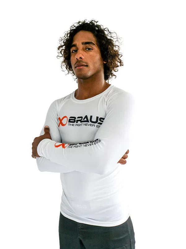 Ranked No Gi Rash Guard Long Sleeve