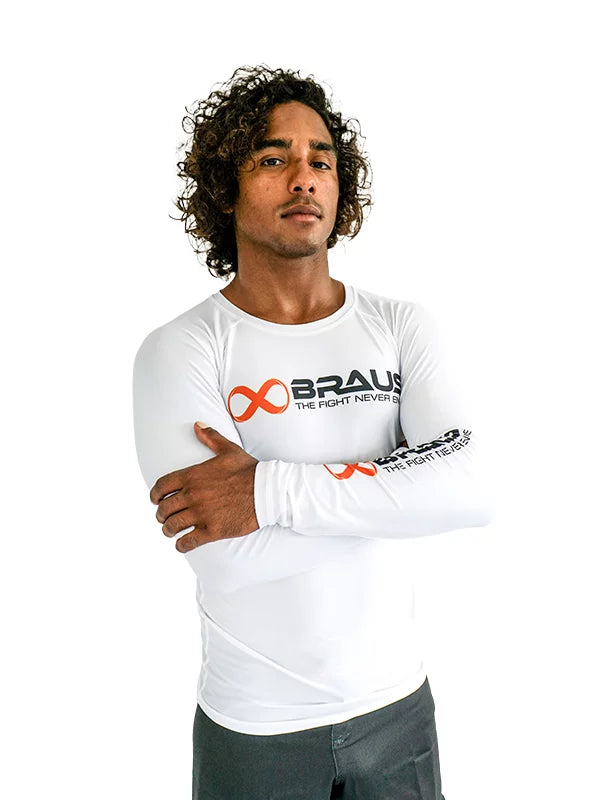 Ranked No Gi Rash Guard Long Sleeve