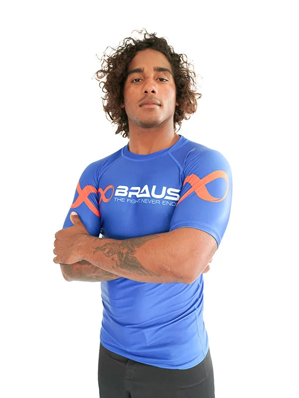 Ranked No Gi Rash Guard Short Sleeve