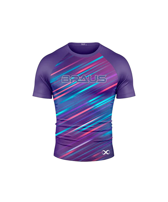 Neon Strike No Gi Rash Guard Short Sleeve