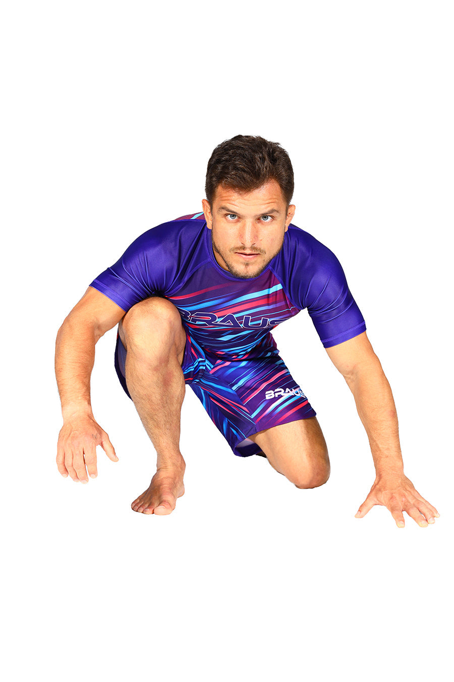 Men Neon Strike No Gi Set + Free Finger Tape