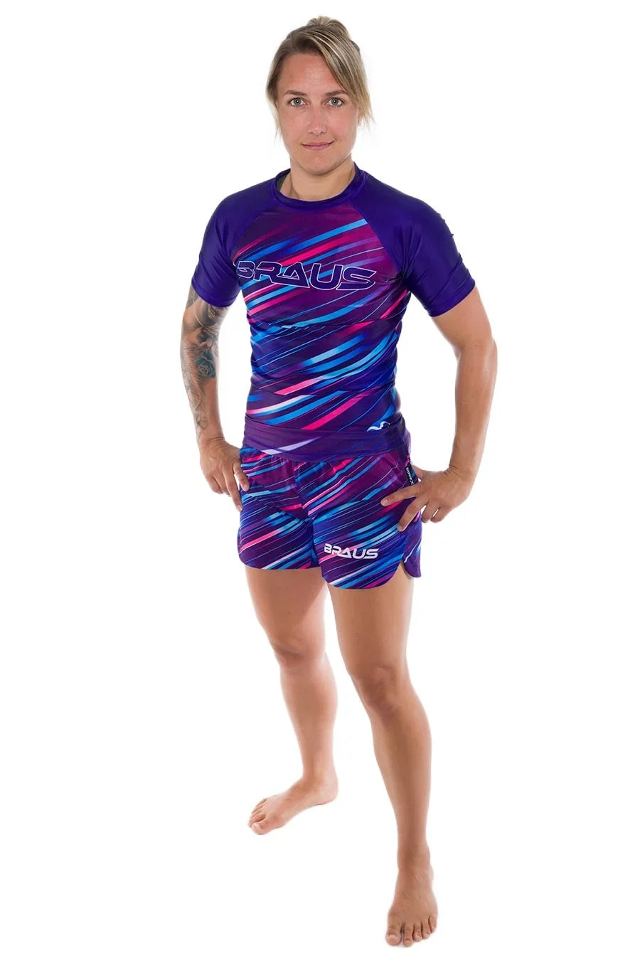 Women Neon Strike No Gi Set + Free Finger Tape