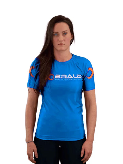 Ranked Women's No Gi Rash Guard Short Sleeve