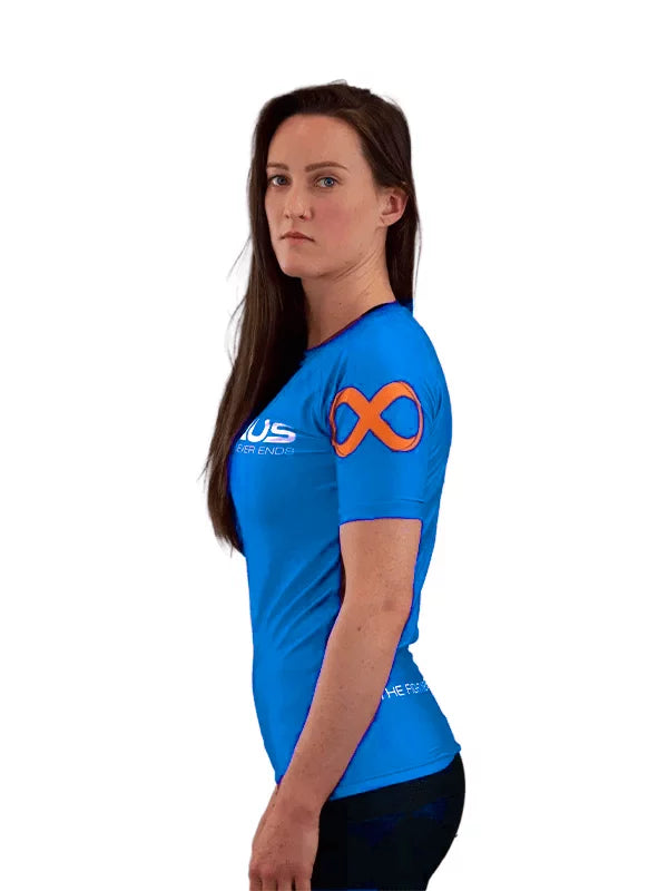 Ranked Women's No Gi Rash Guard Short Sleeve
