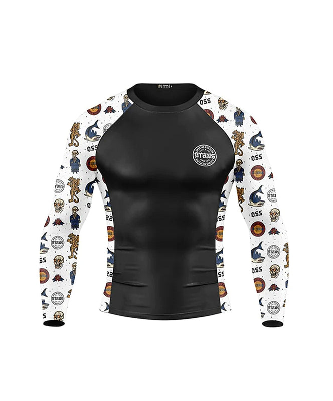 Chill and Jiu No Gi Rash Guard Long Sleeve