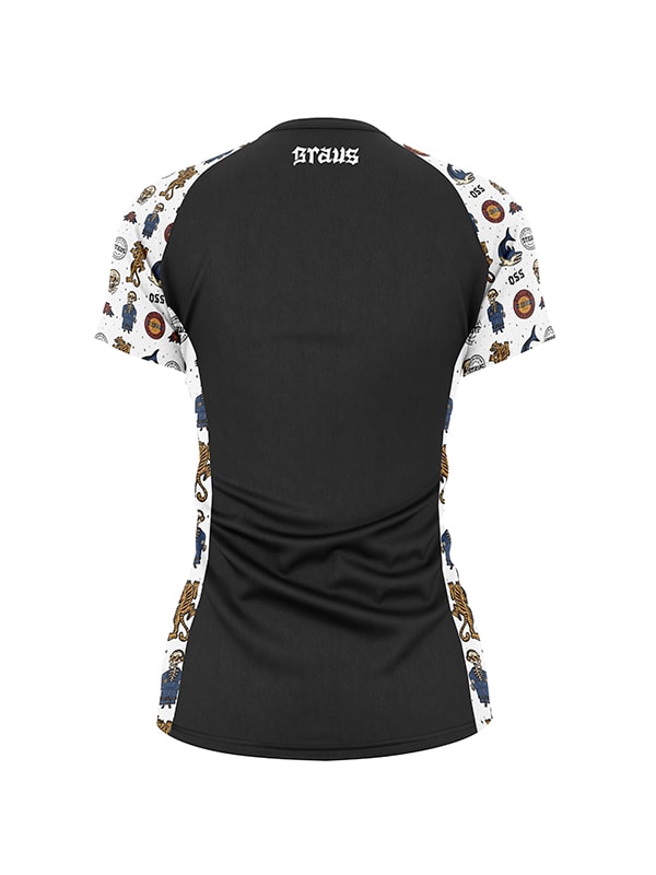 Chill and Jiu Women's No Gi Rash Guard Short Sleeve