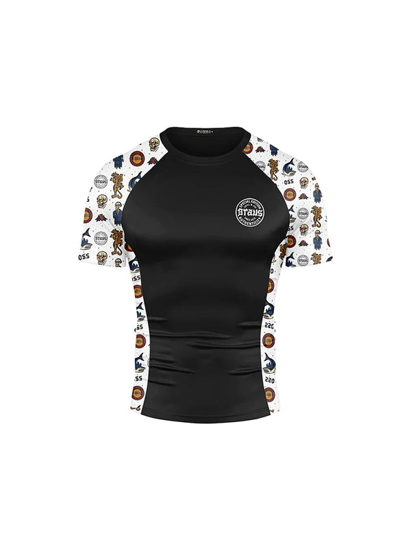 Chill and Jiu No Gi Rash Guard Short Sleeve