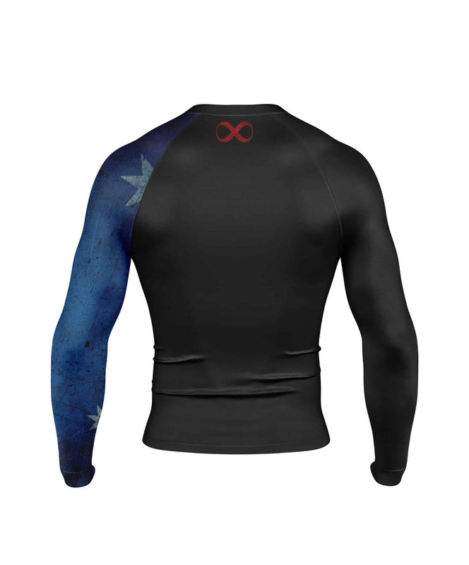 Flags No Gi Rash Guard Long Sleeve