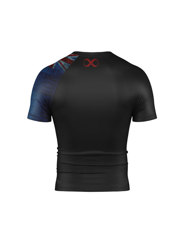 Flags No Gi Rash Guard Short Sleeve
