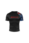 Flags No Gi Rash Guard Short Sleeve