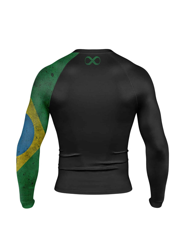 Flags No Gi Rash Guard Long Sleeve