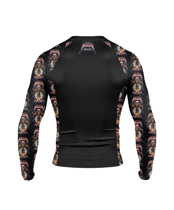 Rock and Roll No Gi Rash Guard Long Sleeve