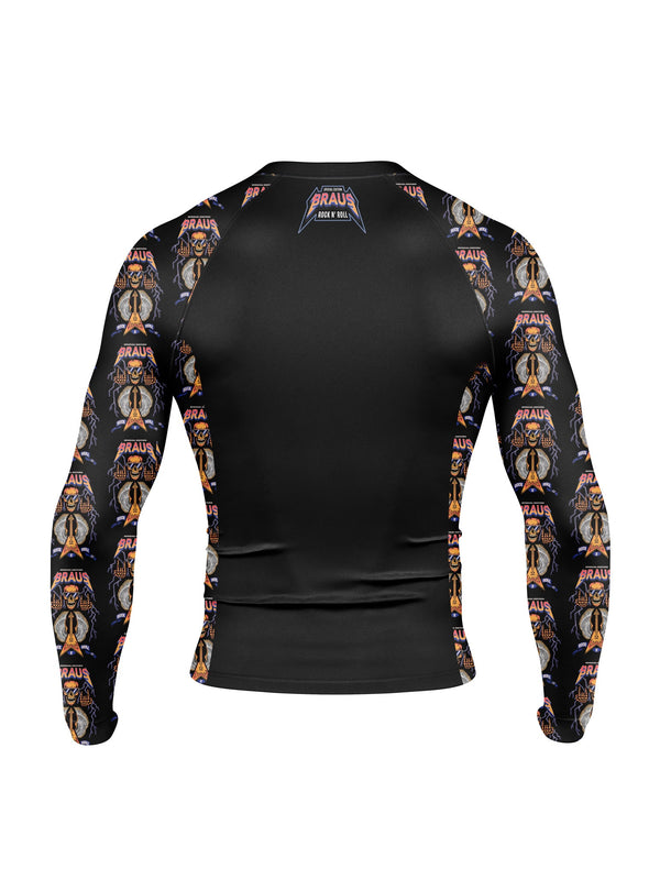 Rock and Roll No Gi Rash Guard Long Sleeve