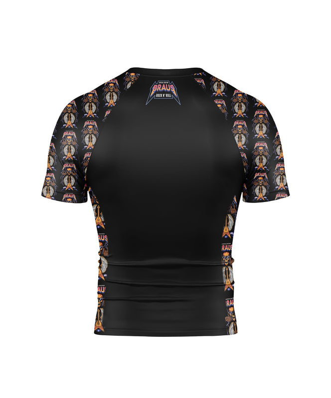 Rock and Roll No Gi Rash Guard Short Sleeve