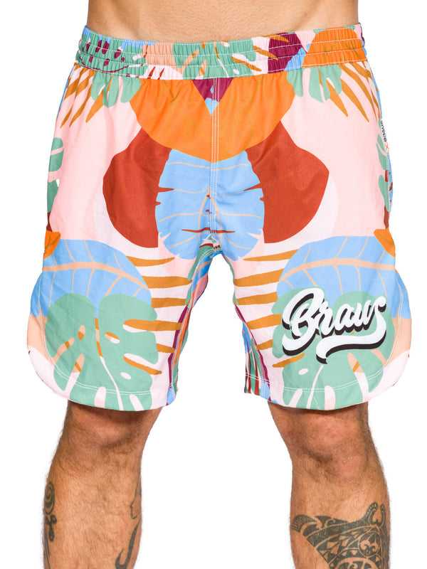 Braus Fight No Gi Grappling Shorts Tropical