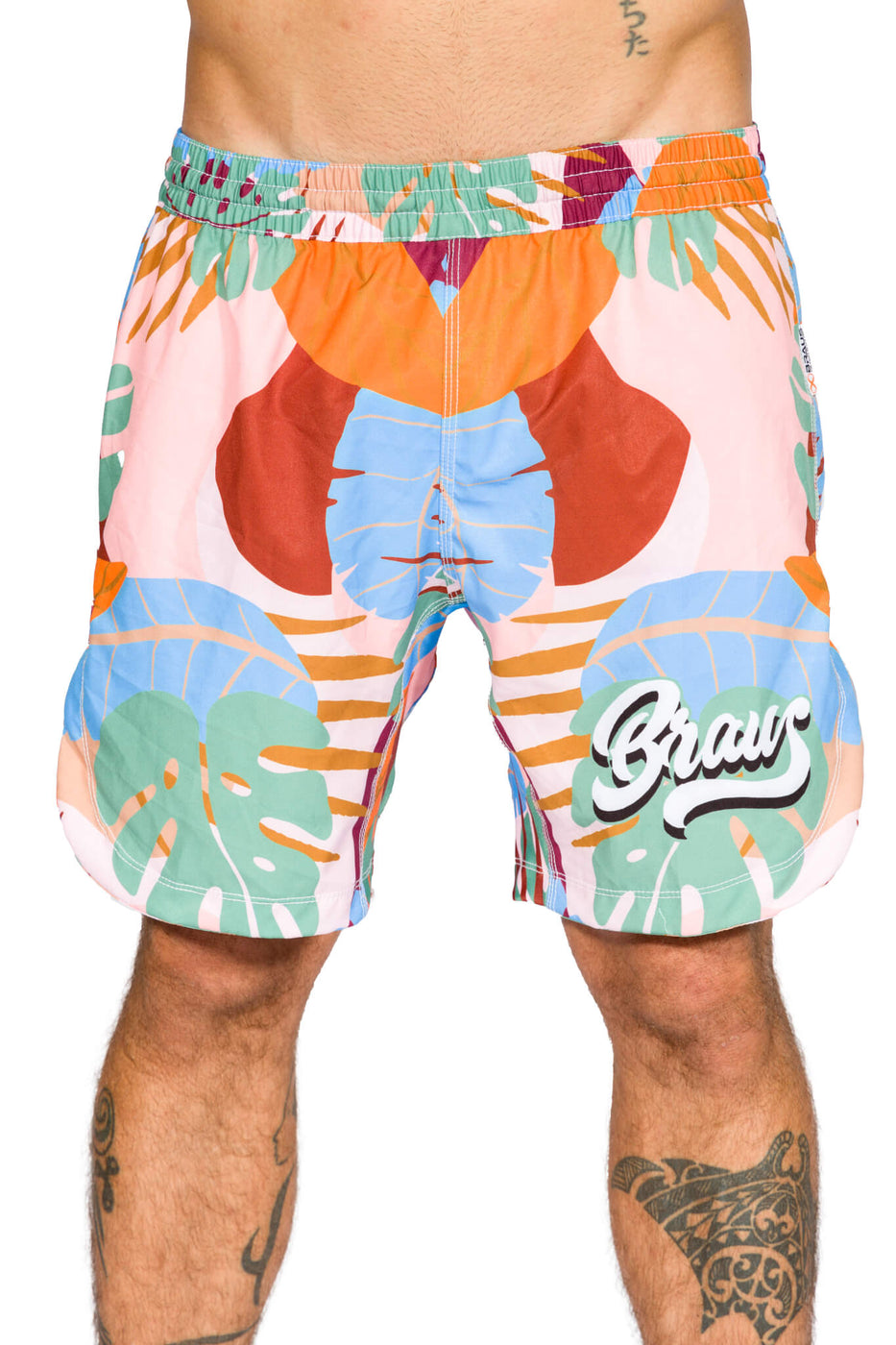 Braus Fight No Gi Grappling Shorts Tropical