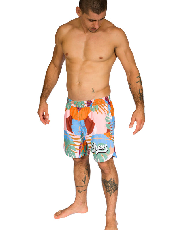 Braus Fight No Gi Grappling Shorts Tropical