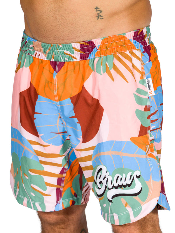Braus Fight No Gi Grappling Shorts Tropical