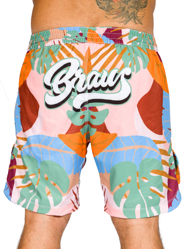 Braus Fight No Gi Grappling Shorts Tropical