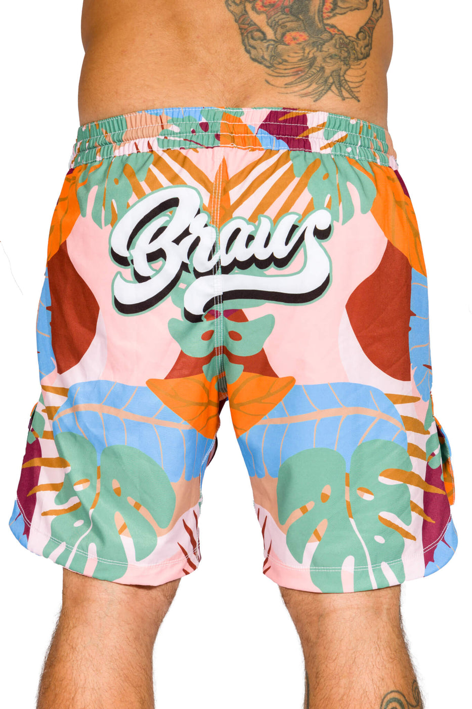 Braus Fight No Gi Grappling Shorts Tropical