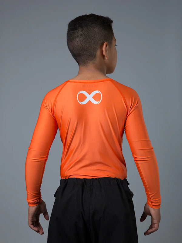 Ranked Kids No Gi Rash Guard Long Sleeve