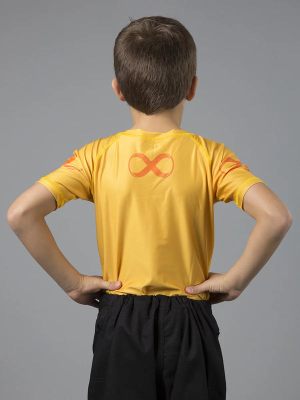 Ranked Kids No Gi Rash Guard Short Sleeve