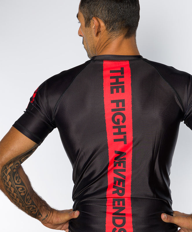 Redback No Gi Rash Guard Short Sleeve