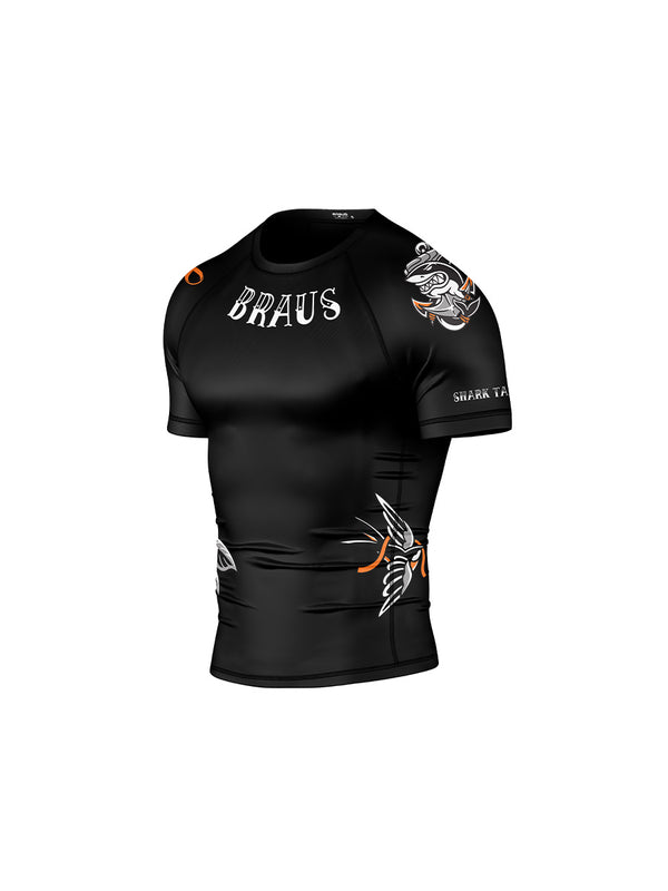 Shark Tank No Gi Rash Guard Short Sleeve