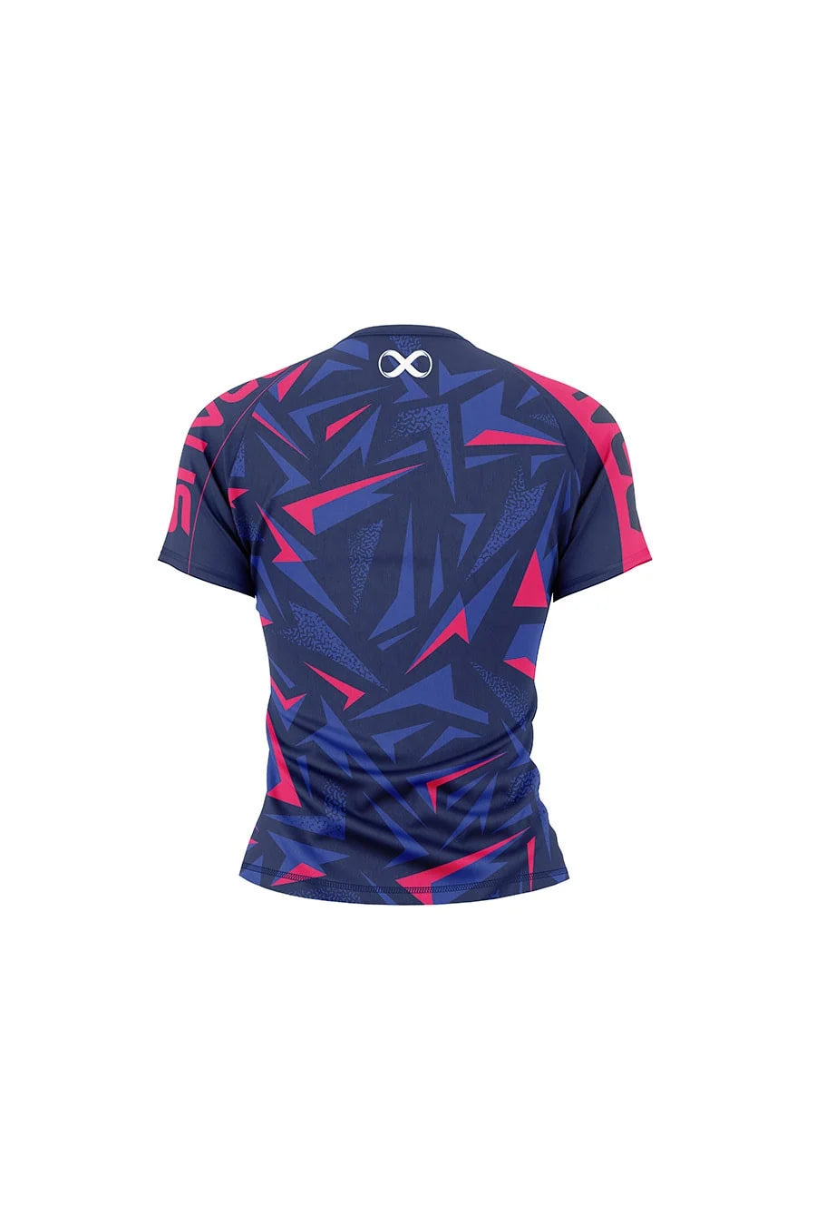 No Gi Rash Guard Pattern 10 Years Kids No Gi Rash Guard Short Sleeve Navy Pink – Braus Fight AUS