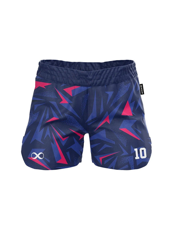 10 Years Kids No Gi Fight Shorts Navy Pink